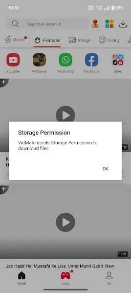 Screenshot of VidMate Old Version No Ads